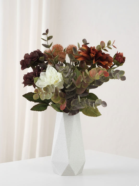 GEOMETRIC Vase, marmor, H 20/25 cm