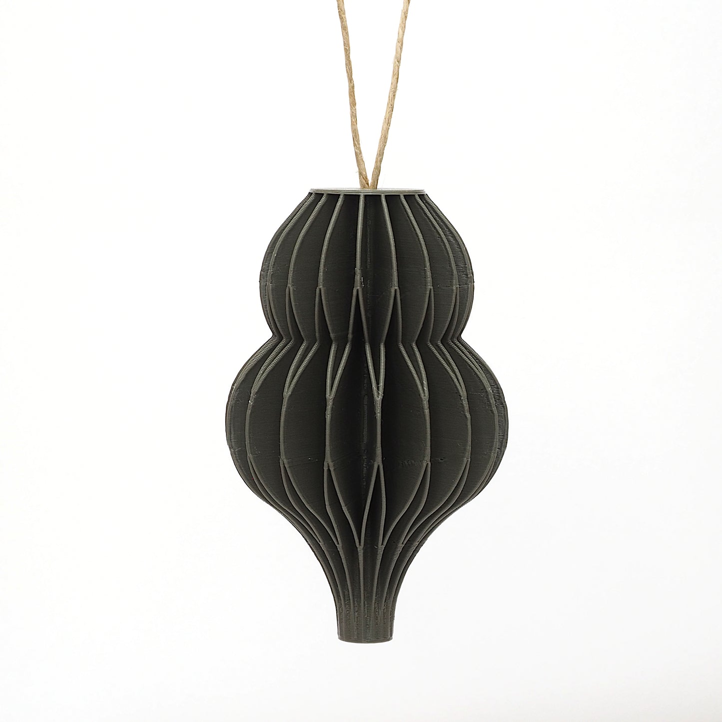 4-pak julepynt, grøn