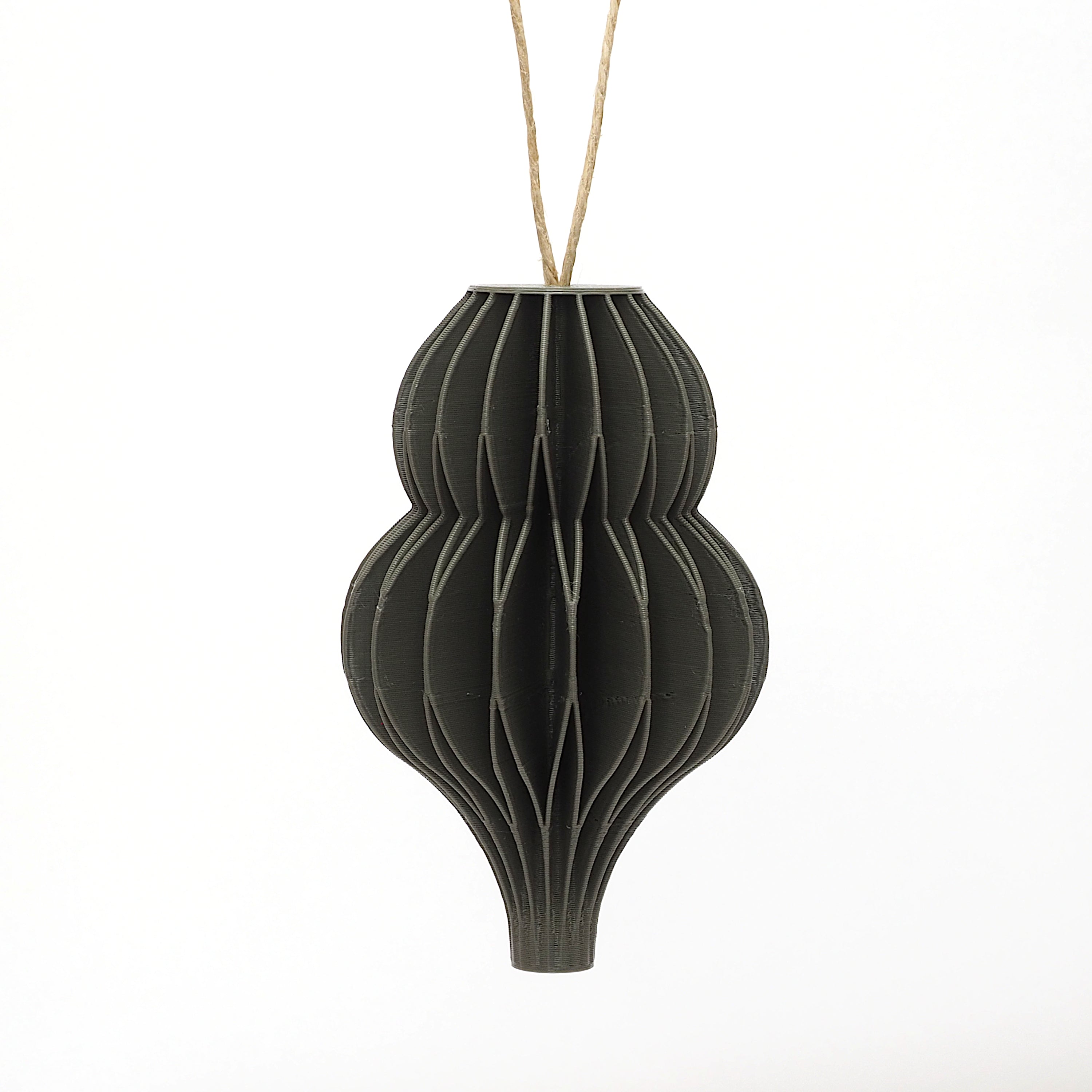 4-pak julepynt, grøn