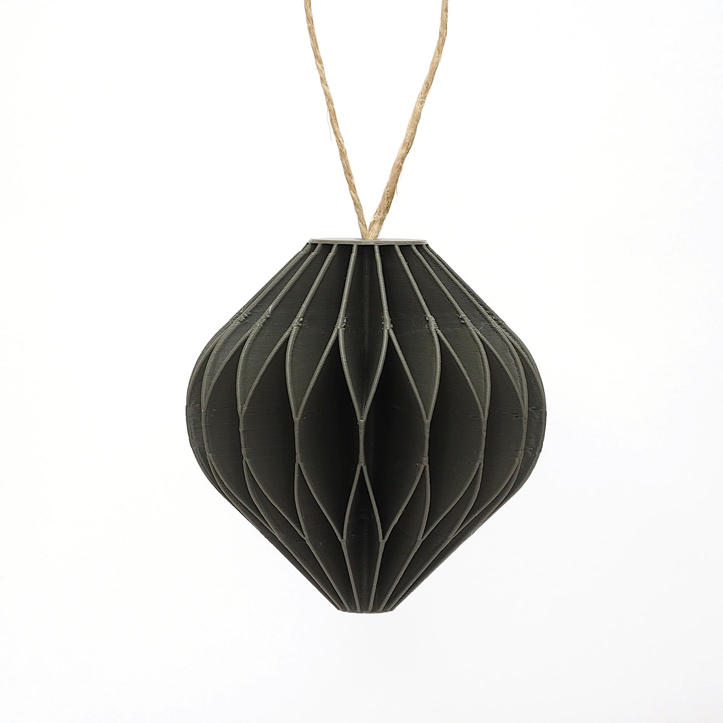 4-pak julepynt, grøn