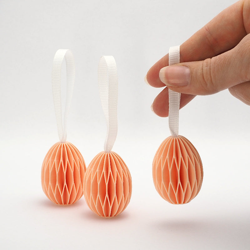 Påskeæg små 3-pak, rosa