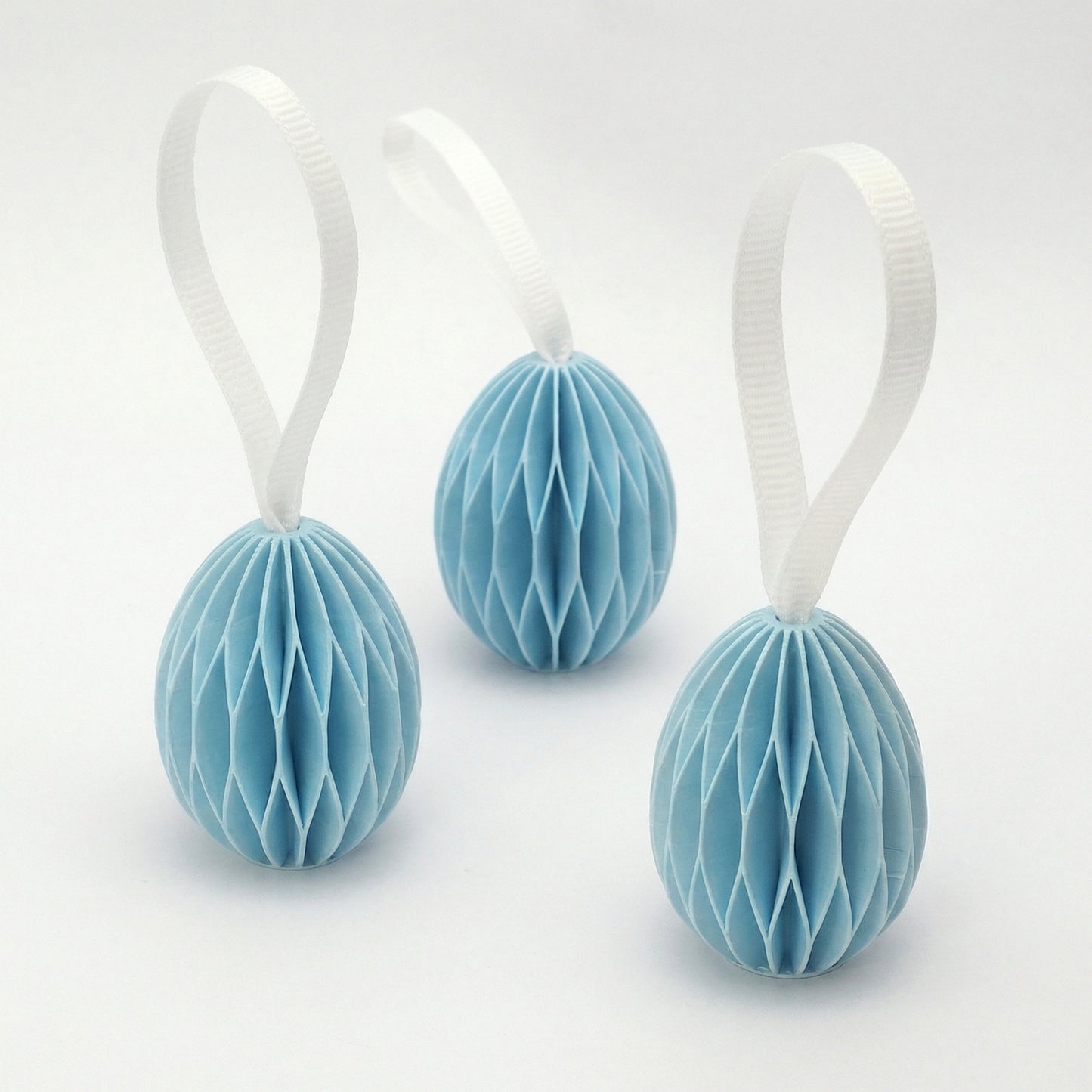 Påskeæg små 3-pak, blå