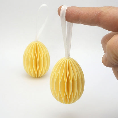 Påskeæg 2-pak, gul