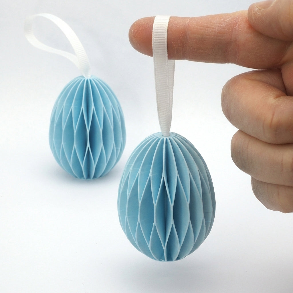 Påskeæg 2-pak, blå