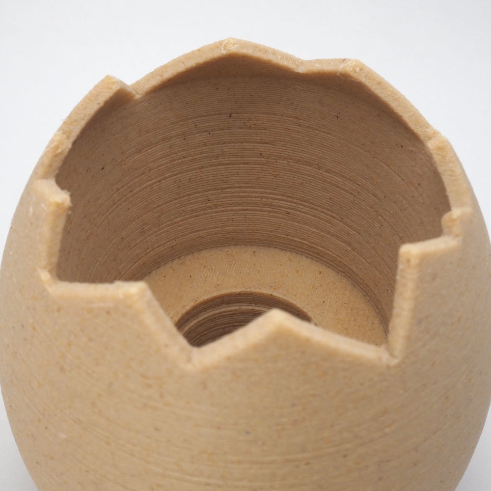 Påskeæg lysestage, birk