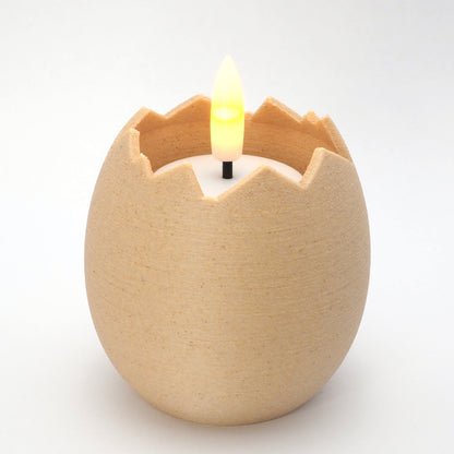 Påskeæg lysestage, birk