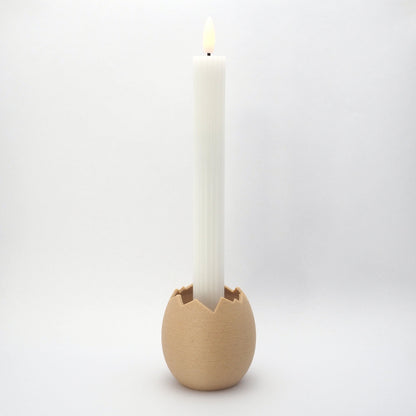 Påskeæg lysestage, birk