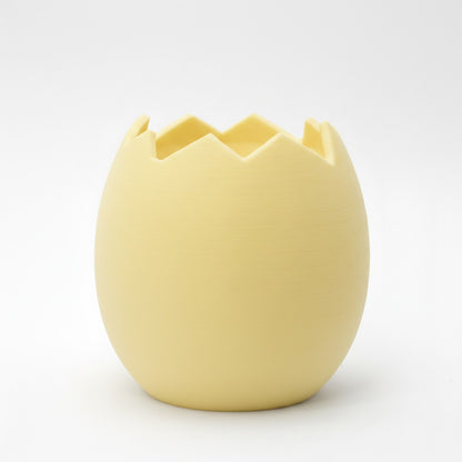 Påskeæg lysestage, gul
