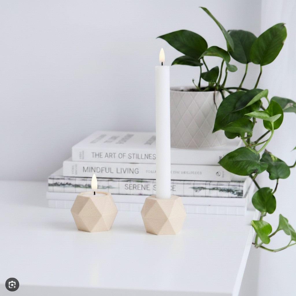 GEOMETRIC Vendbar Lysestage