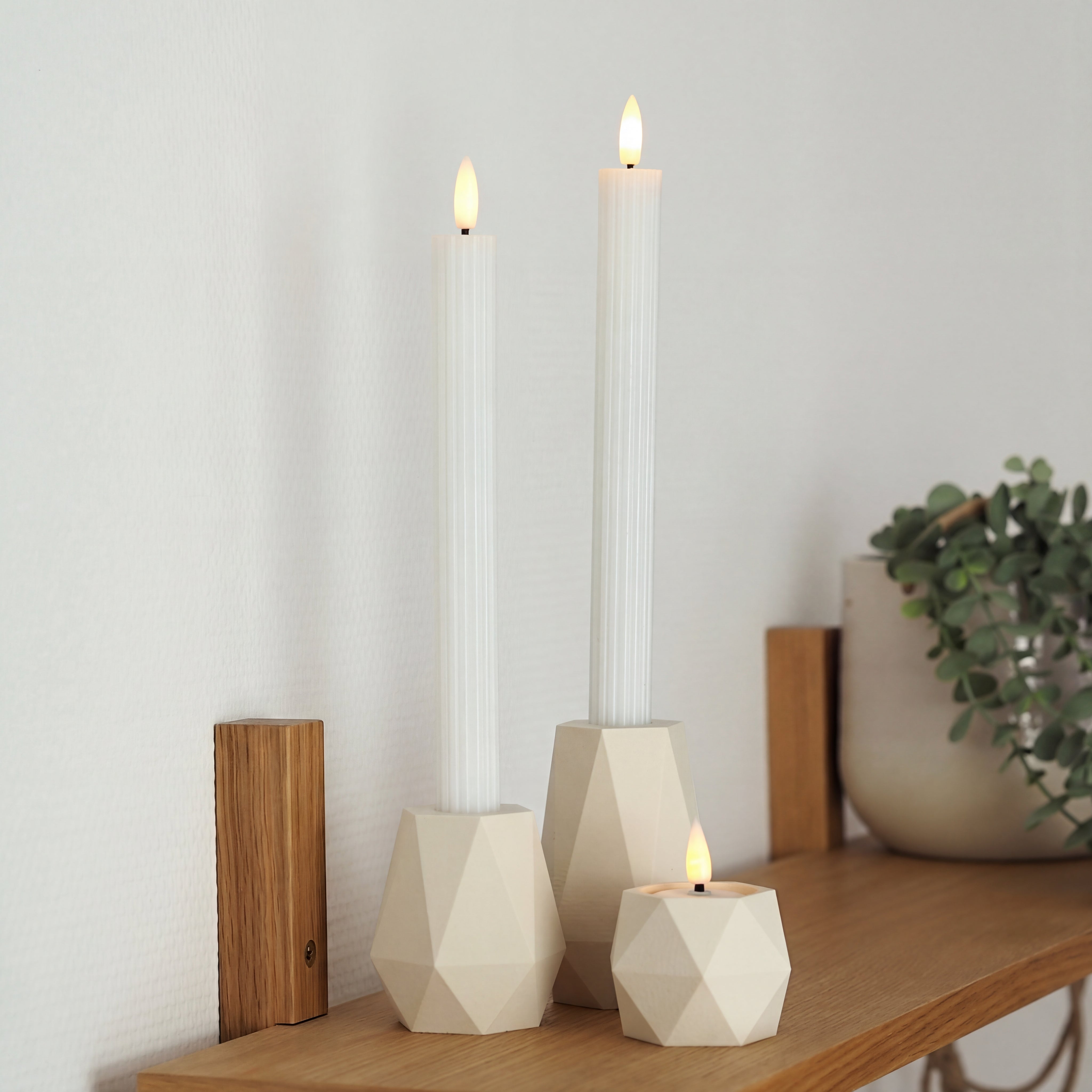 GEOMETRIC Lysestage sæt