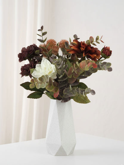 GEOMETRIC Vase, marmor, H 20/25 cm