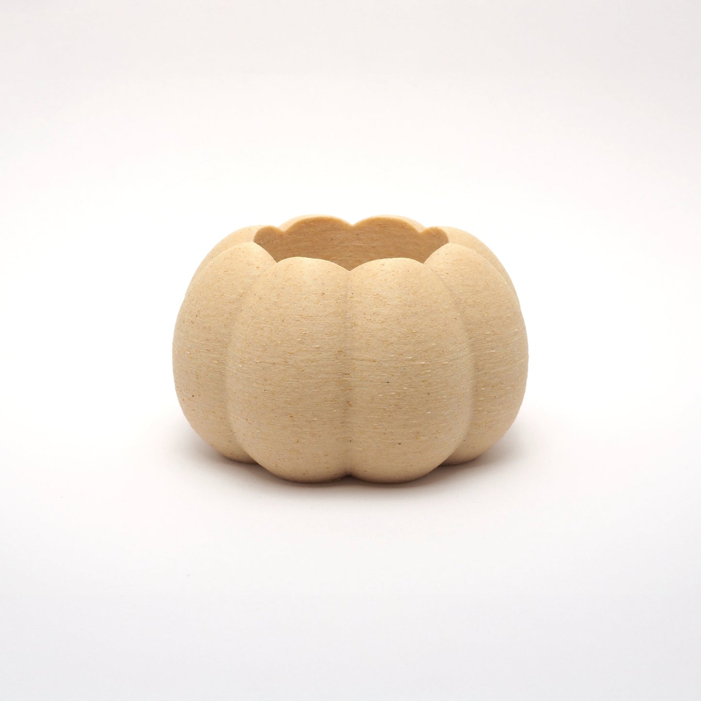 Græskar lysestage i birk – bæredygtig 3D print Halloween dekoration fra Hartli