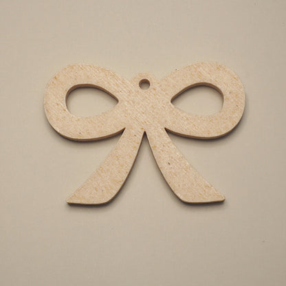 Birk sløjfe julepynt – til juletræ, adventsgaver, vinduer og dekorative grene.