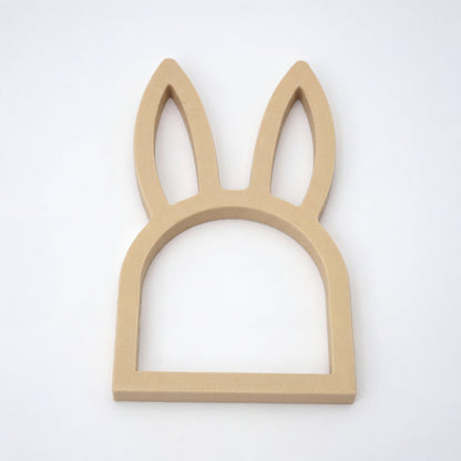 Servietring påskehare, 4-pak, beige