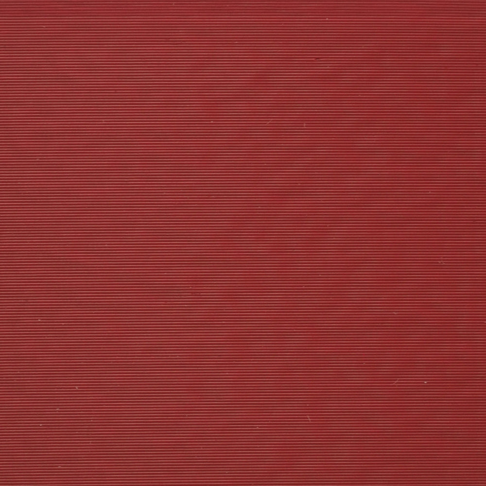 Rød 3D farveprøve – varm, dyb nuance anvendt i bæredygtigt dansk design, primært til sæsonpynt.